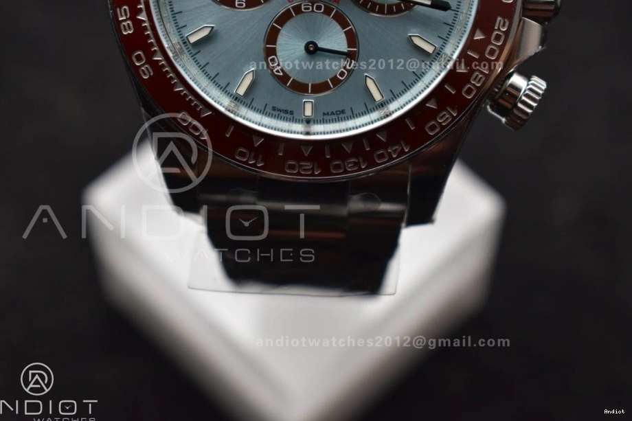 Bracelet 4131 Ice Daytona Sticks 126506 Blue Clean Asian 1:1 SS Clone Markers on 904L SS Best Edition Dial Super 904L 0327